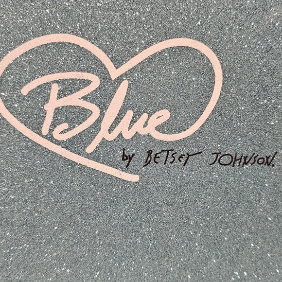 BETSEY JOHNSON SILVER crystal studded Heels 🩵 - Picture 5 of 5